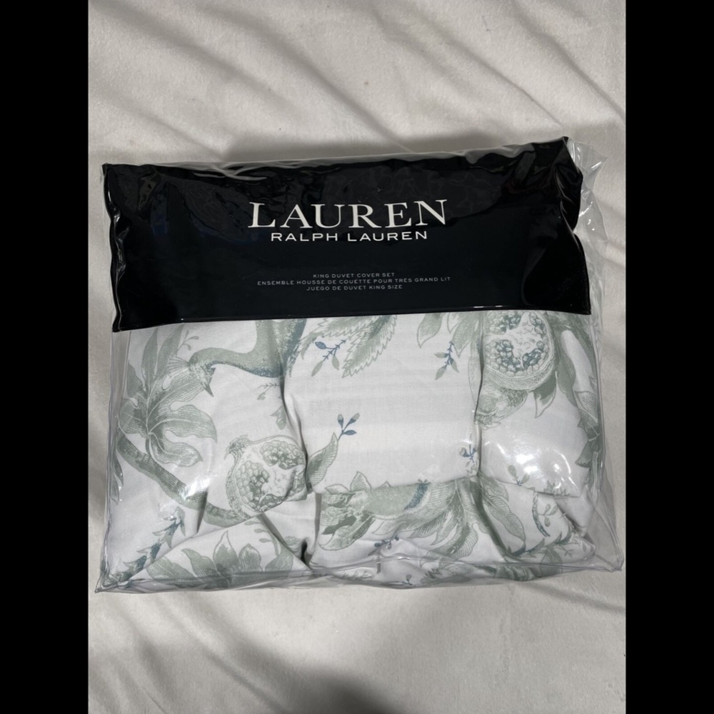 NIB Lauren Ralph Lauren 3PC Julianne Toile King Se - Picture 2 of 12